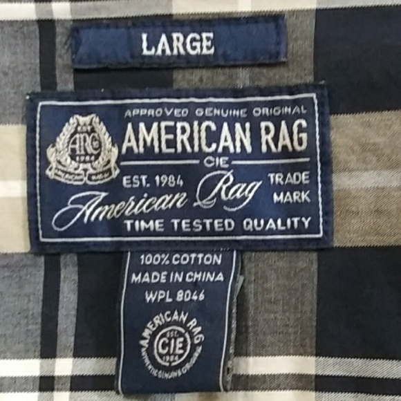 American Rag casual mens shirt - Picture 7 of 7